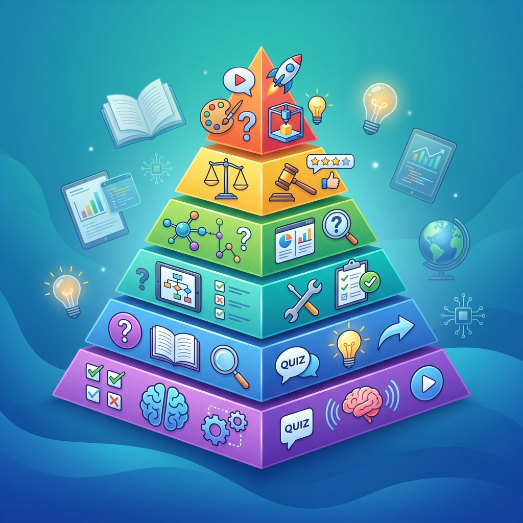 Using Bloom's Taxonomy to Write Quiz Questions That Test Real Knowledge