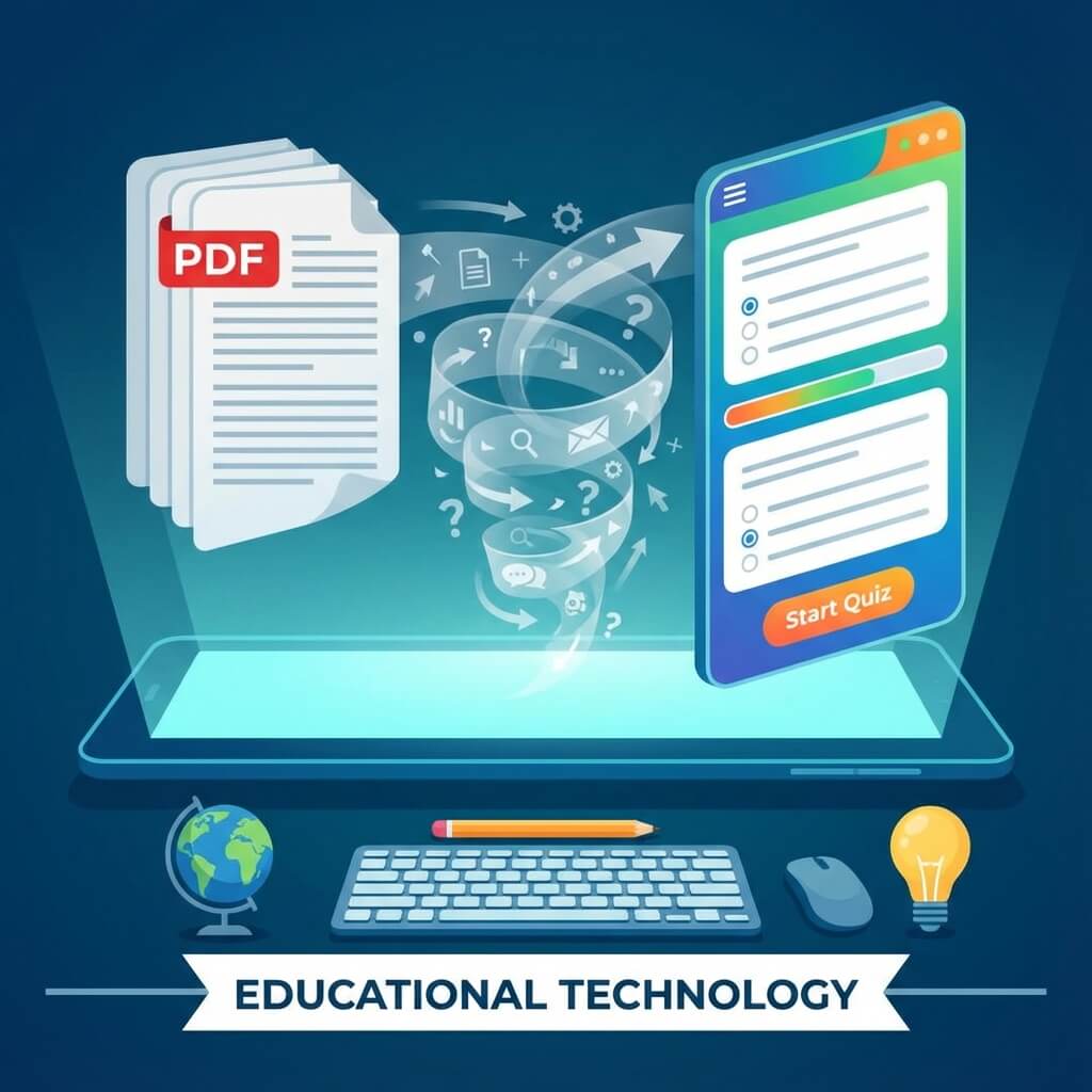 How to Convert PDF to Interactive Quiz in Minutes